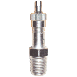 Válvula para Tanque de Pressão 33,30 mm X Rosca 1/8" X 27 NPT Niquelada