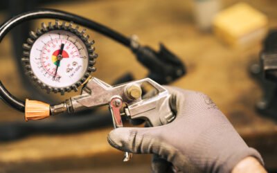 Bico calibrador de pneus